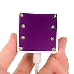 Placa calefactora de doble capa con control de temperatura LCD