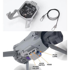 Adecuado para el dispositivo de transporte de lanzamiento aéreo para drones DJI Air3s RCSTQ