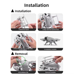 Para DJI Neo BRDRC NEO021 Pata de cabra elev...
