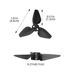 2 pares de protectores de ala de hélice para dron DJI Neo BRDRC