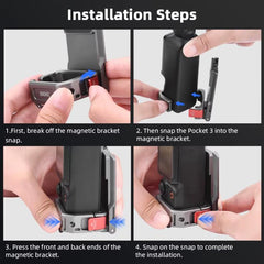 Adaptador de clip trasero de expansión con b...