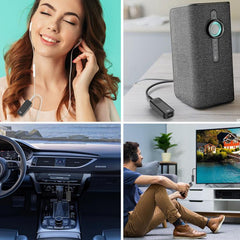 Receptor y transmisor de audio Bluetooth 5.3 con clip MX-M06