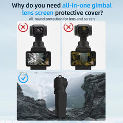 Estuche para cámara con tapa de lente BRDRC para DJI OSMO Pocket 3