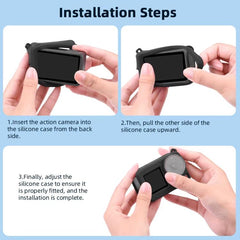 Funda de silicona Flymile para DJI Osmo Action 3/4/5 Pro