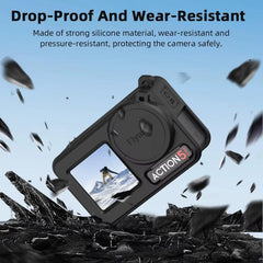 Funda de silicona Flymile para DJI Osmo Action 3/4/5 Pro