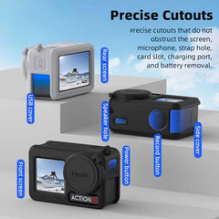 Funda de silicona Flymile para DJI Osmo Action 3/4/5 Pro