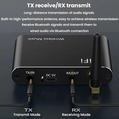 Adaptador de audio 2 en 1 con amplificador A...