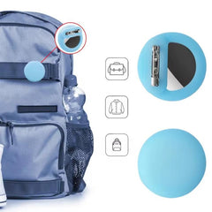 Funda de silicona con pasadores de seguridad para rastreador GPS AirTag