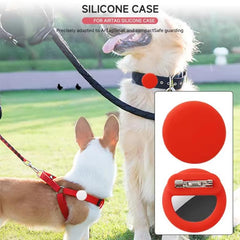 Funda de silicona con pasadores de seguridad para rastreador GPS AirTag