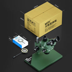 Microscopio estéreo trinocular para reparaci...