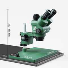 Microscopio estéreo trinocular para reparaci...