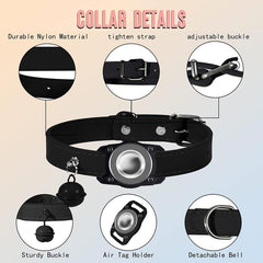 Estuche protector impermeable para collar de mascotas AirTag Tracker