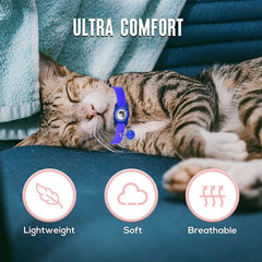 Estuche protector impermeable para collar de mascotas AirTag Tracker