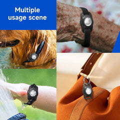 Estuche protector impermeable para collar de mascotas AirTag Tracker