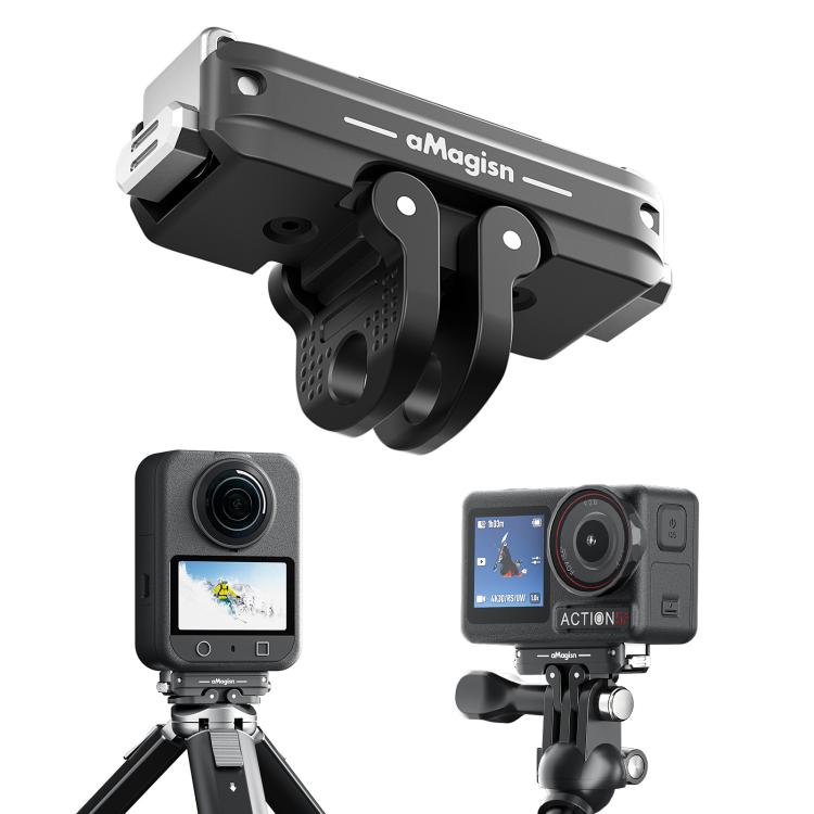 For DJI Osmo 360/Action 5 Pro/4 Magnetic Quick Release Mount
