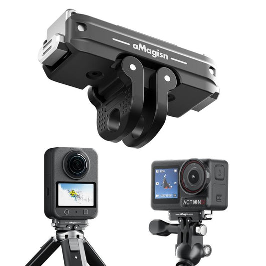 For DJI Osmo 360/Action 5 Pro/4 Magnetic Quick Release Mount