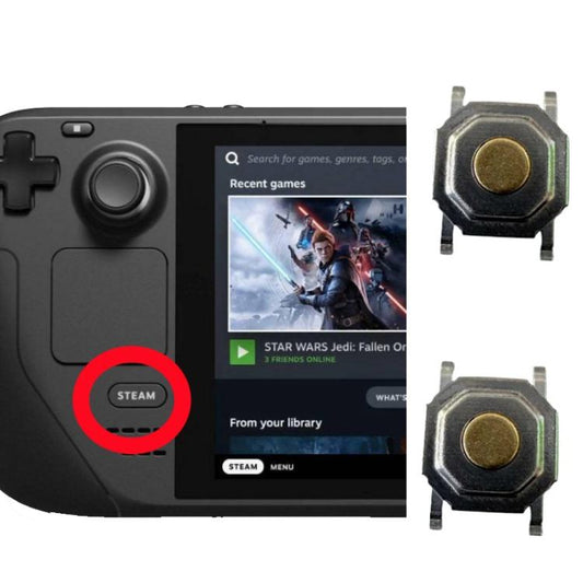 For Steam Deck Palm Buttons HOME Button Flic...