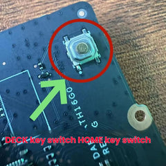 For Steam Deck Palm Buttons HOME Button Flic...