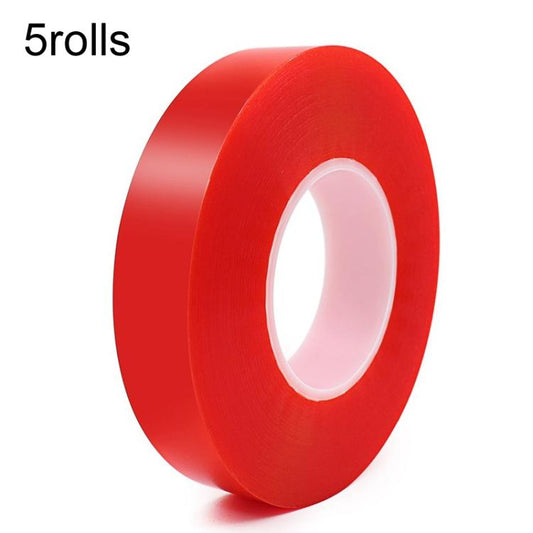 5 rollos de cinta adhesiva de doble cara de ...