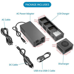 Cargador/descargador de batería 3 en 1 para ...