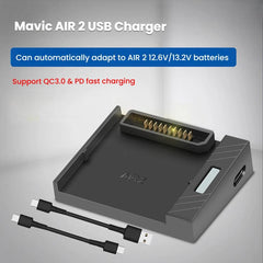 Cargador de batería para DJI Air 2/Air 2S co...