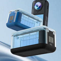 Cargador rápido Insta360 X5 con pantalla dig...