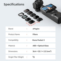Filtros magnéticos ajustables aMagisn para l...