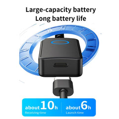 Adaptador de audio Bluetooth 5.4 2 en 1, tra...