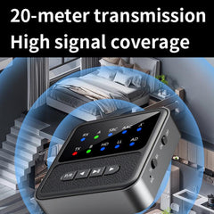 Transceptor de audio Bluetooth 5.4 2 en 1, t...