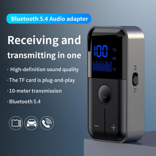 Adaptador Bluetooth 5.4 2 en 1 (transmisor y...