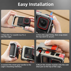 Para Insta360 Ace Pro 2 / Ace Pro Flymile Xp...