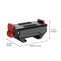 Adaptador magnético de liberación rápida con...