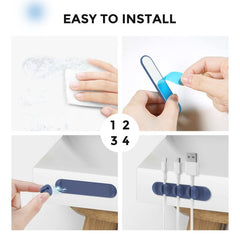 Organizador de cables magnético de silicona 3 en 1 AhaStyle PT-CY15