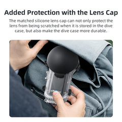 Estuche de buceo aMagisn para Insta360 X5 de 60 m/196 pies