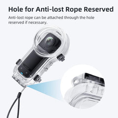 Estuche de buceo aMagisn para Insta360 X5 de 60 m/196 pies