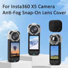 Tapa de lente antivaho a presión para cámara Insta360 X5