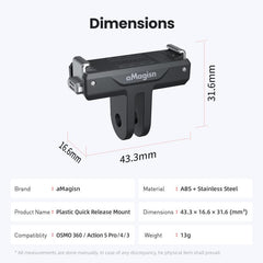 Adaptador magnético de liberación rápida aMa...