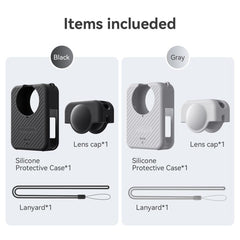 Juego de fundas de silicona aMagisn para la cámara DJI Osmo 360