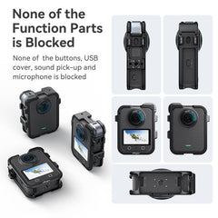 Jaula metálica de liberación rápida aMagisn para DJI Osmo 360