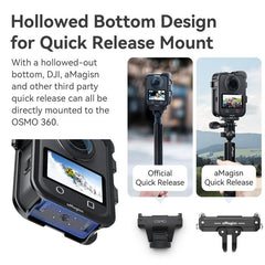 Jaula metálica de liberación rápida aMagisn para DJI Osmo 360