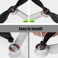 Hélices de fibra de carbono 6030F con reducc...
