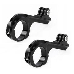 1 par de abrazaderas metálicas tipo Q para bicicleta para cámaras de acción GoPro