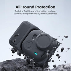 Kit de funda protectora de silicona aMagisn para Insta360 Go Ultra