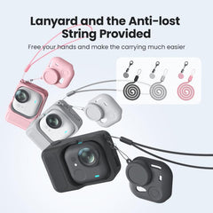 Kit de funda protectora de silicona aMagisn para Insta360 Go Ultra