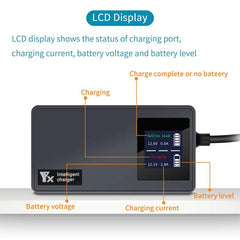 Cargador de coche YX con pantalla digital y ...