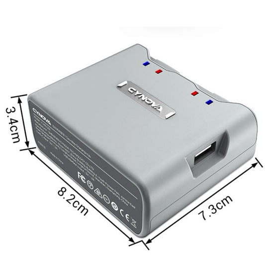 Administrador de carga dual CYNOVA para DJI Mini 2 / 2 SE / 4K