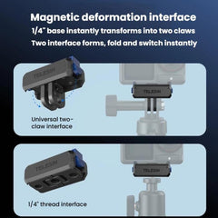 Adaptador magnético TELESIN para DJI Osmo Ac...