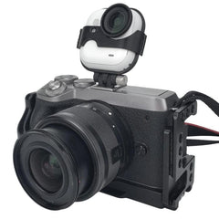 Soporte de zapata para cámaras Insta360 GO Ultra y DSLR