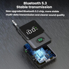 Receptor-transmisor Bluetooth para coche con doble micrófono BR16