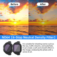 Filtros magnéticos para lentes de drones DJI...
